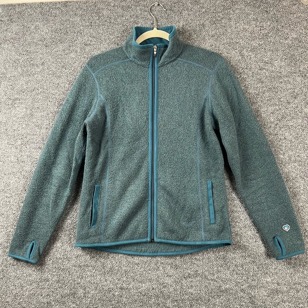Kuhl Alpaca‎ Blue Fleece Zip-Up Women’s Size Small Hiking Outdoor Jacket